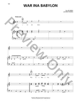 War Ina Babylon piano sheet music cover